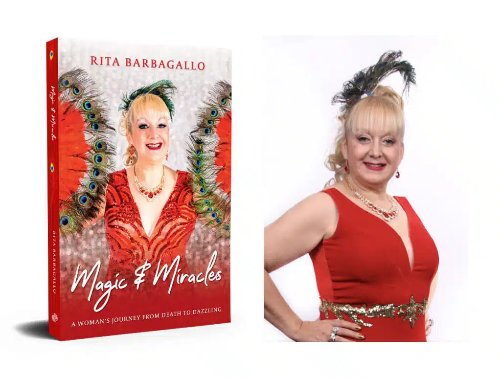 In Magic & Miracles, Rita Barbagallo, ‘The Red Peacock’, shares her journey from death to dazzling. From endometriosis, endometrial cancer, dying on the operating table, and multiple near-death experiences to running successful businesses including Barbee Barb Children’s Entertainment, Barbee Barb Magic School and Barbee Barb Collection, Rita has experienced it all. Now she shares the invaluable knowledge and life lessons she has gained from her experiences.